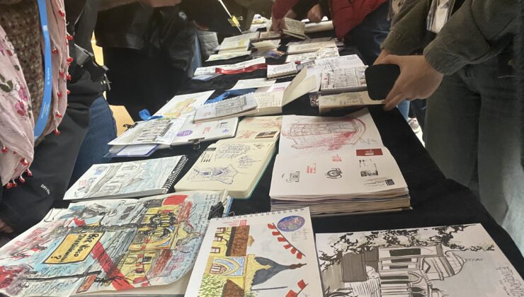 Ankara’da Urban Sketchers rüzgarı: 150 çizer Ulusal Eskiz Festivali’nde Buluştu
